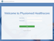 Tablet Screenshot of physiomed.healthscore.ca